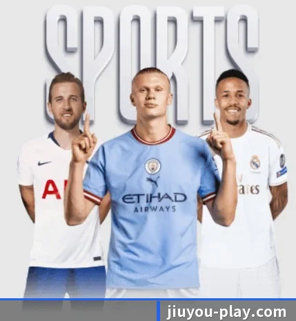 每个板块围绕一个运动项目展开(JIUYOUSPORTS)